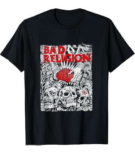 Amazon.com: Bad Religion - Official Merchandise - No Control T